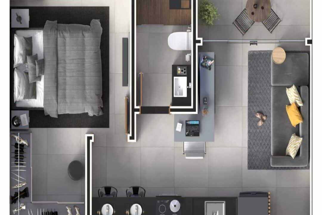 000213 - Apartamento no Live Concept