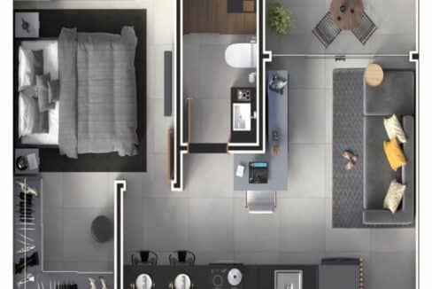 000213 - Apartamento no Live Concept